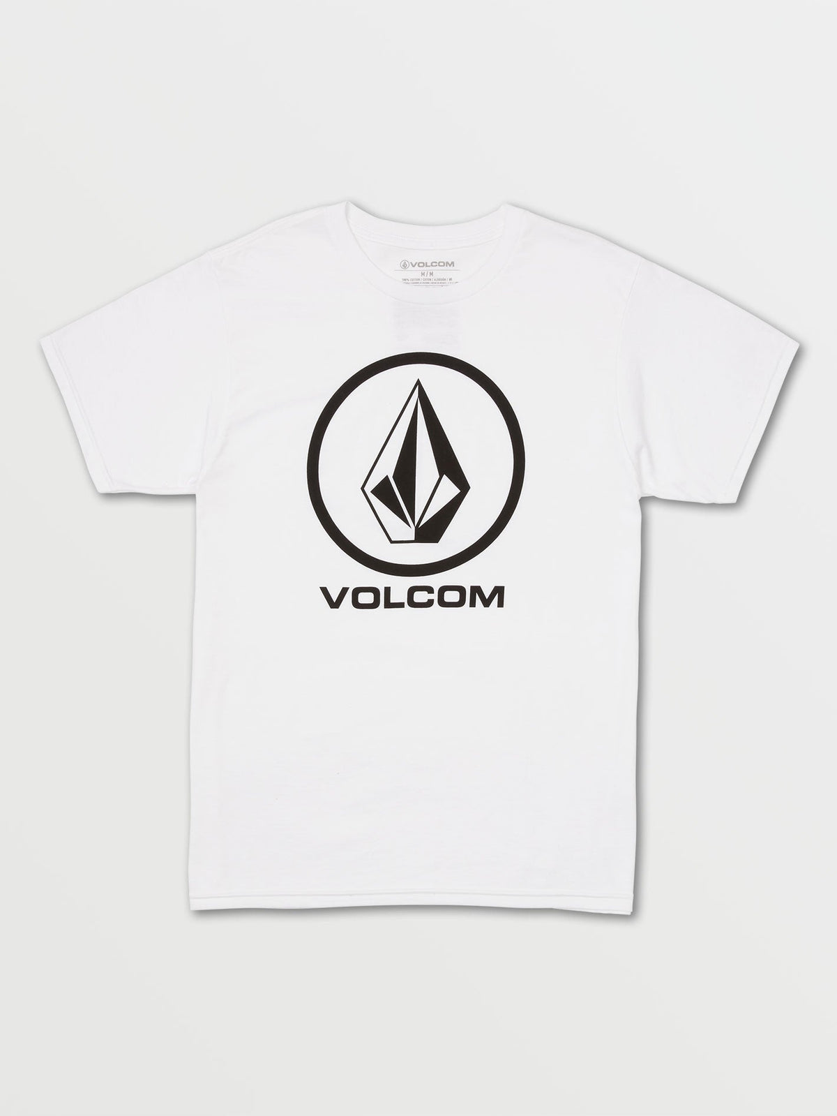 Volcom Circle Short Sleeve Tee White