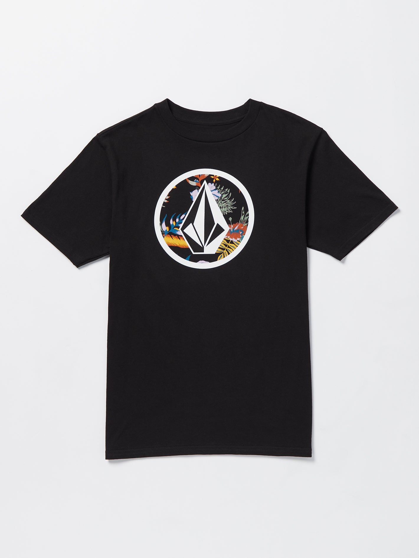 Volcom Crisp Stone Short Sleeve Tee New Black