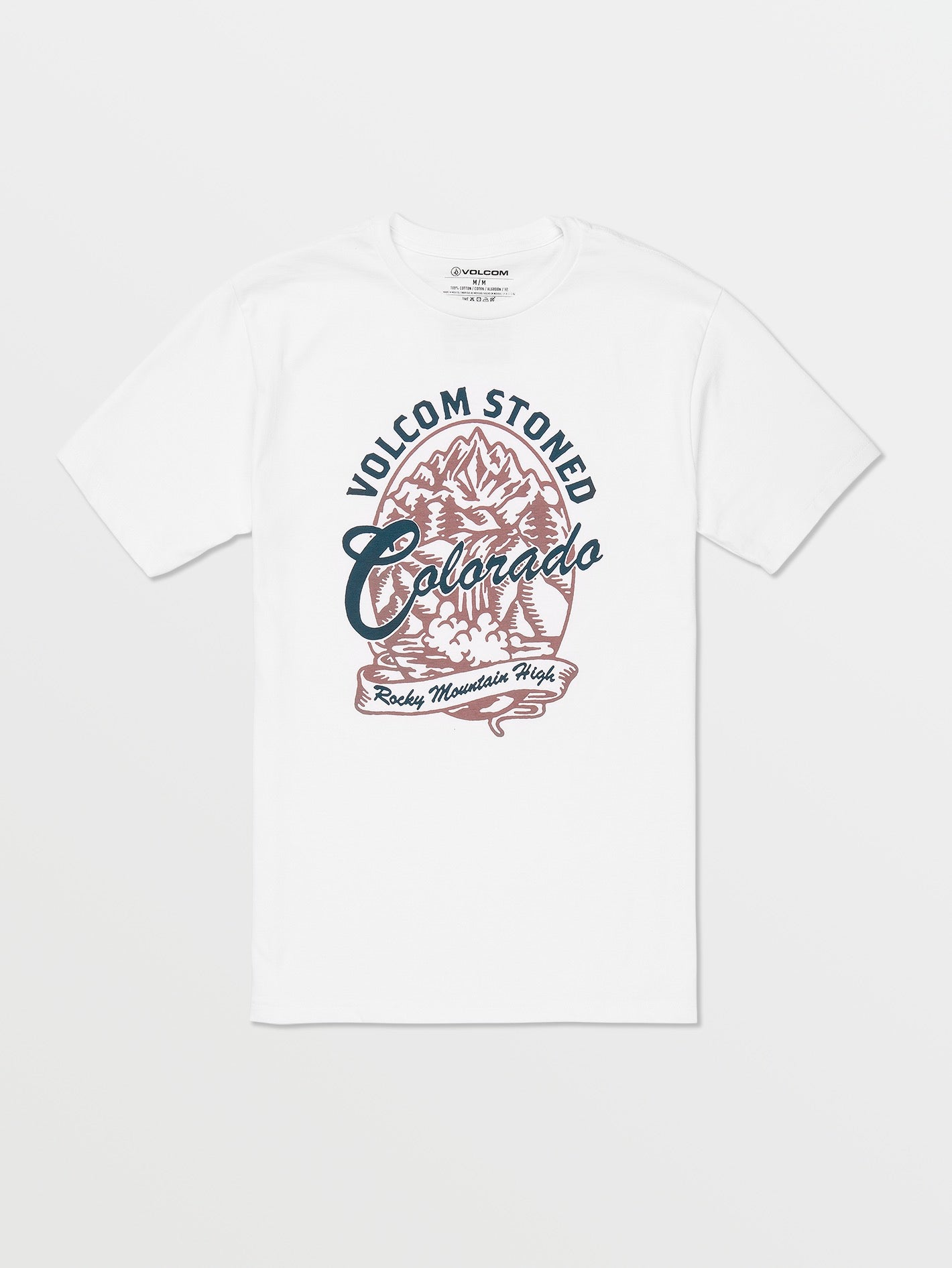 Volcom Colorado Short Sleeve Tee White