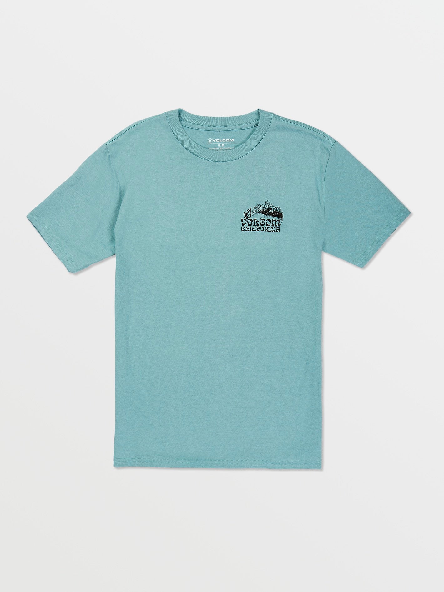 Volcom Goalden Bear Short Sleeve Tee Coastal Blue