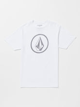 Volcom Circle Stone Short Sleeve Tee White