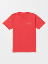 Volcom Branding Iron Short Sleeve Tee Flash Red