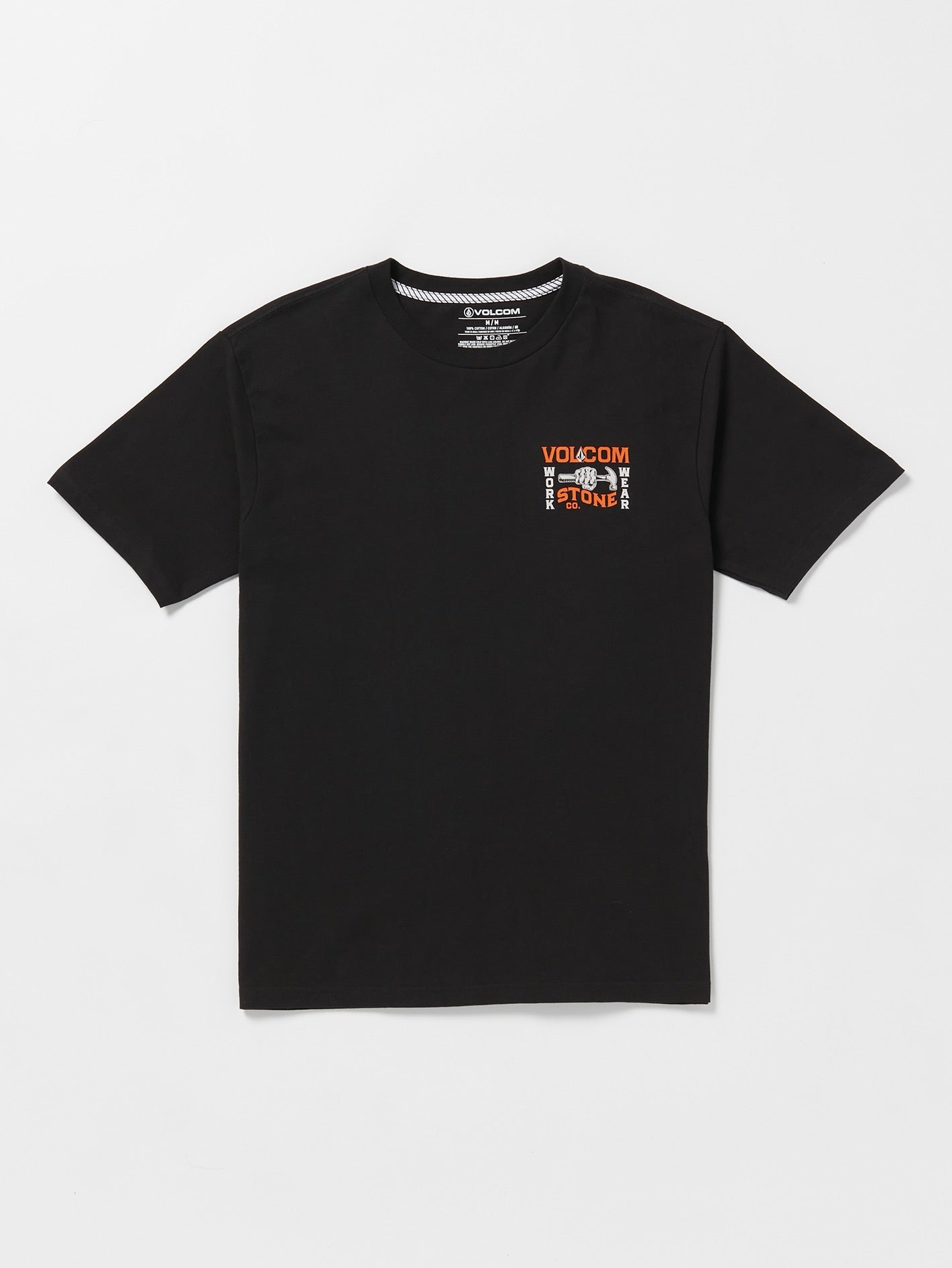 Volcom Volcom Workwear Nailed Short Sleeve Tee Black