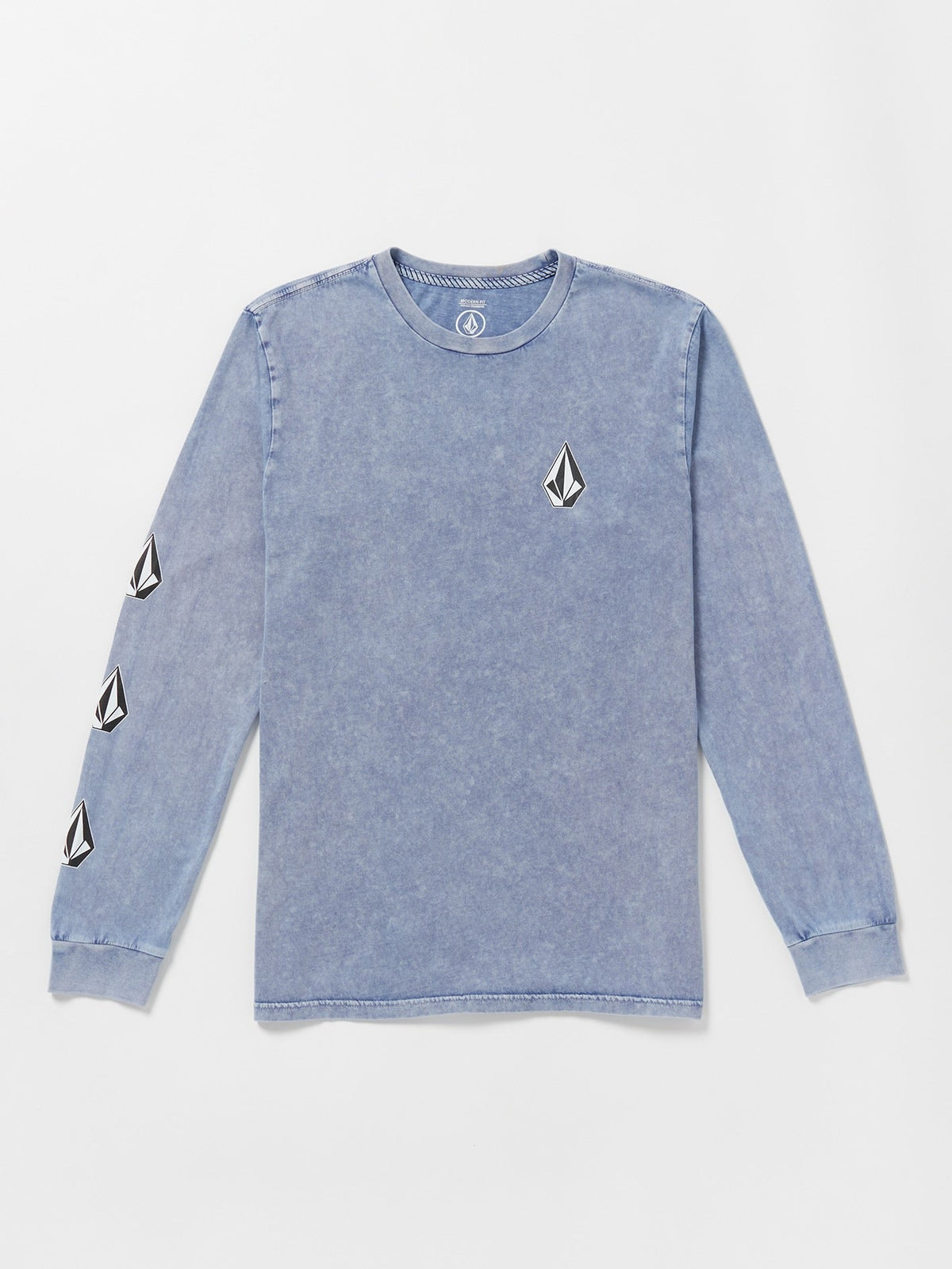 Volcom Iconic Stone Plus Long Sleeve Tee Denim