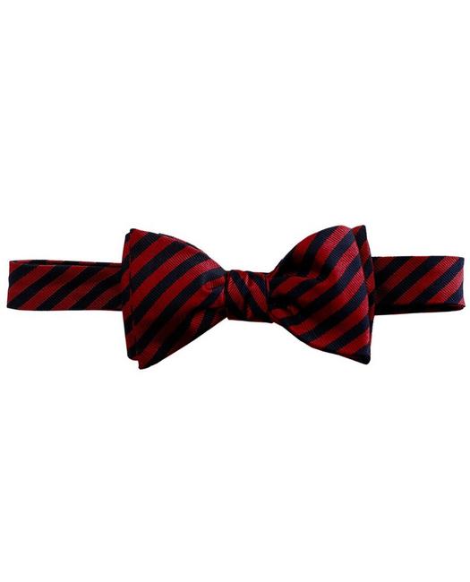 Brooks Brothers Men's Rep Bow Tie Red/Navy