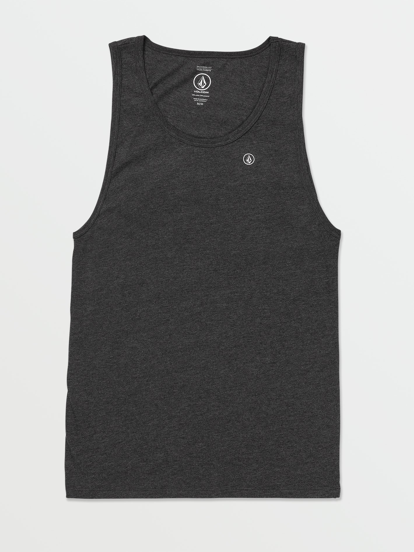 Volcom Solid Heather Tank Dark Black Heather