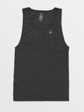 Volcom Solid Heather Tank Dark Black Heather