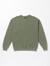 Volcom Acid Wall Crew Pullover Sweatshirt Agave