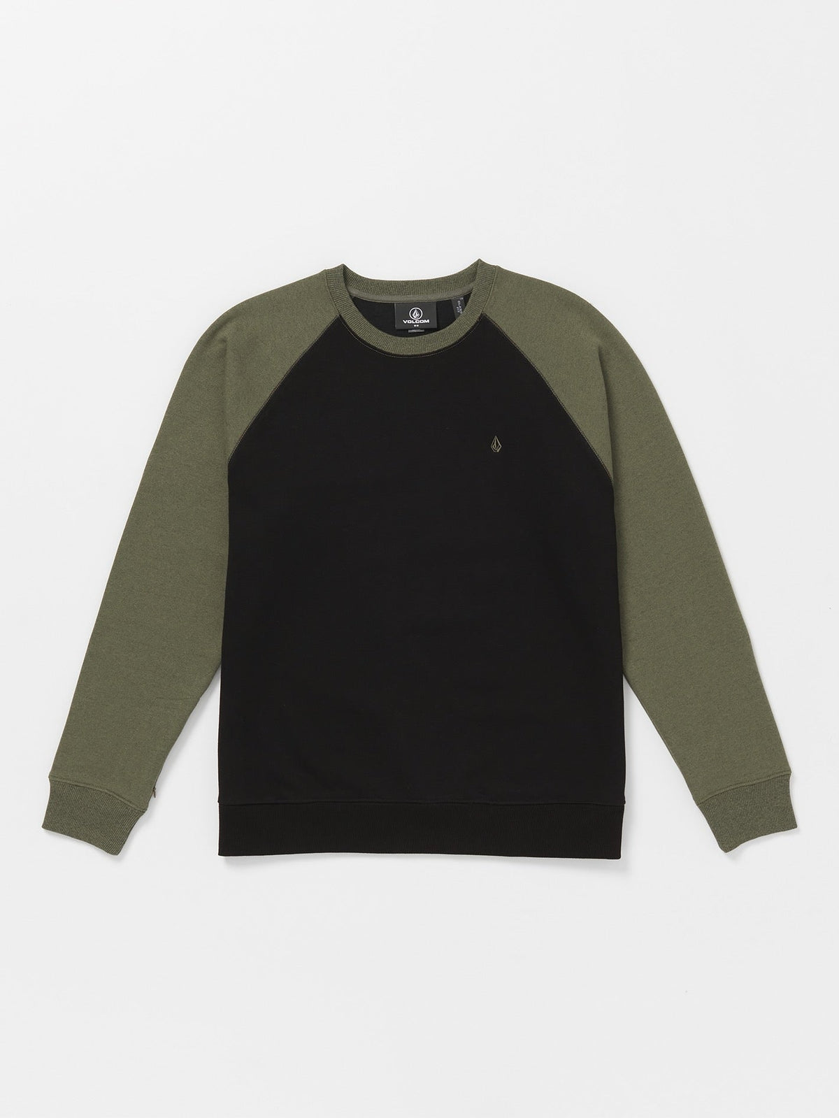 Volcom Homak Crew Sweatshirt Wintermoss