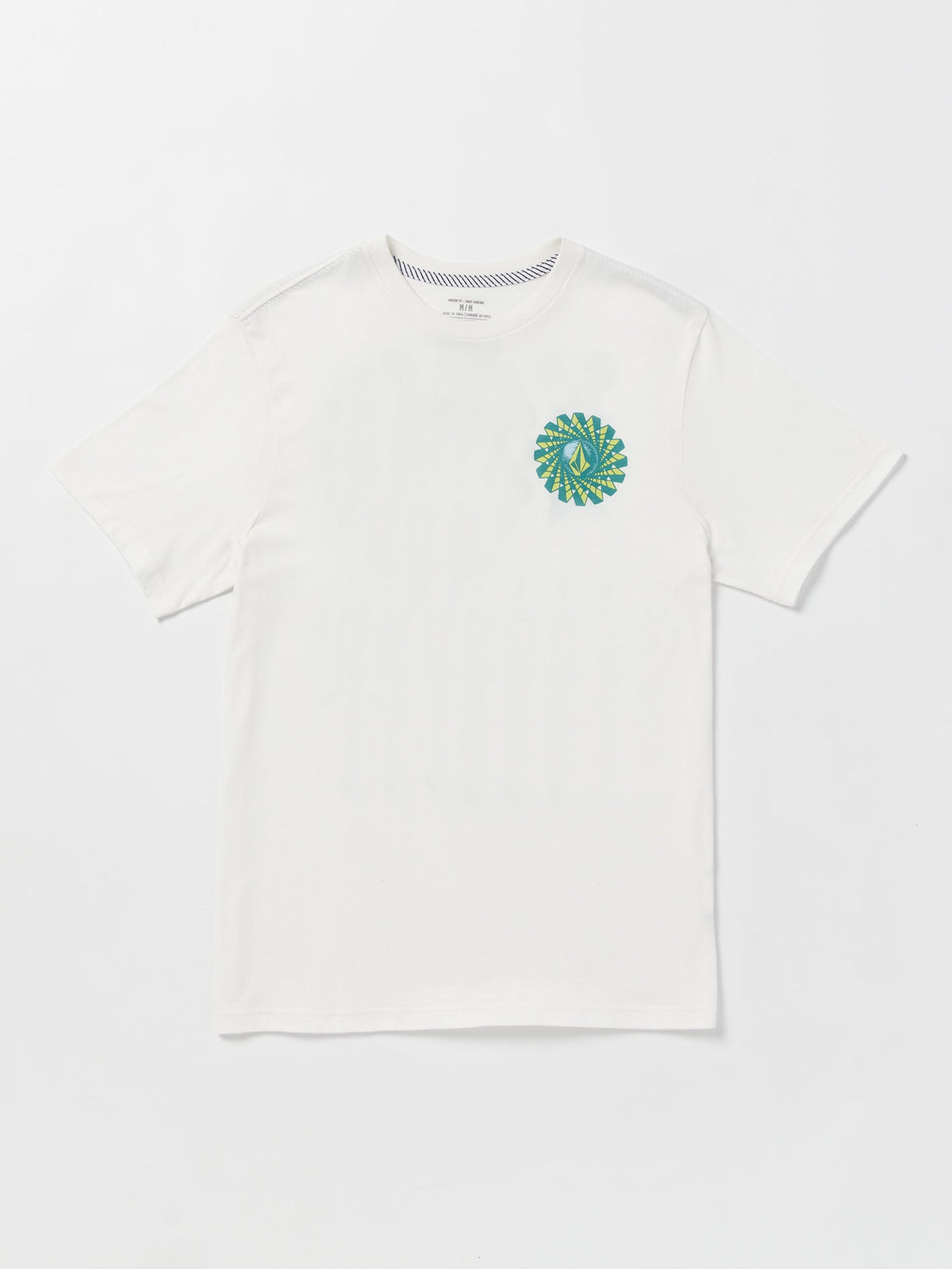 Volcom Farm to Yarn Molchat Short Sleeve Tee Off White