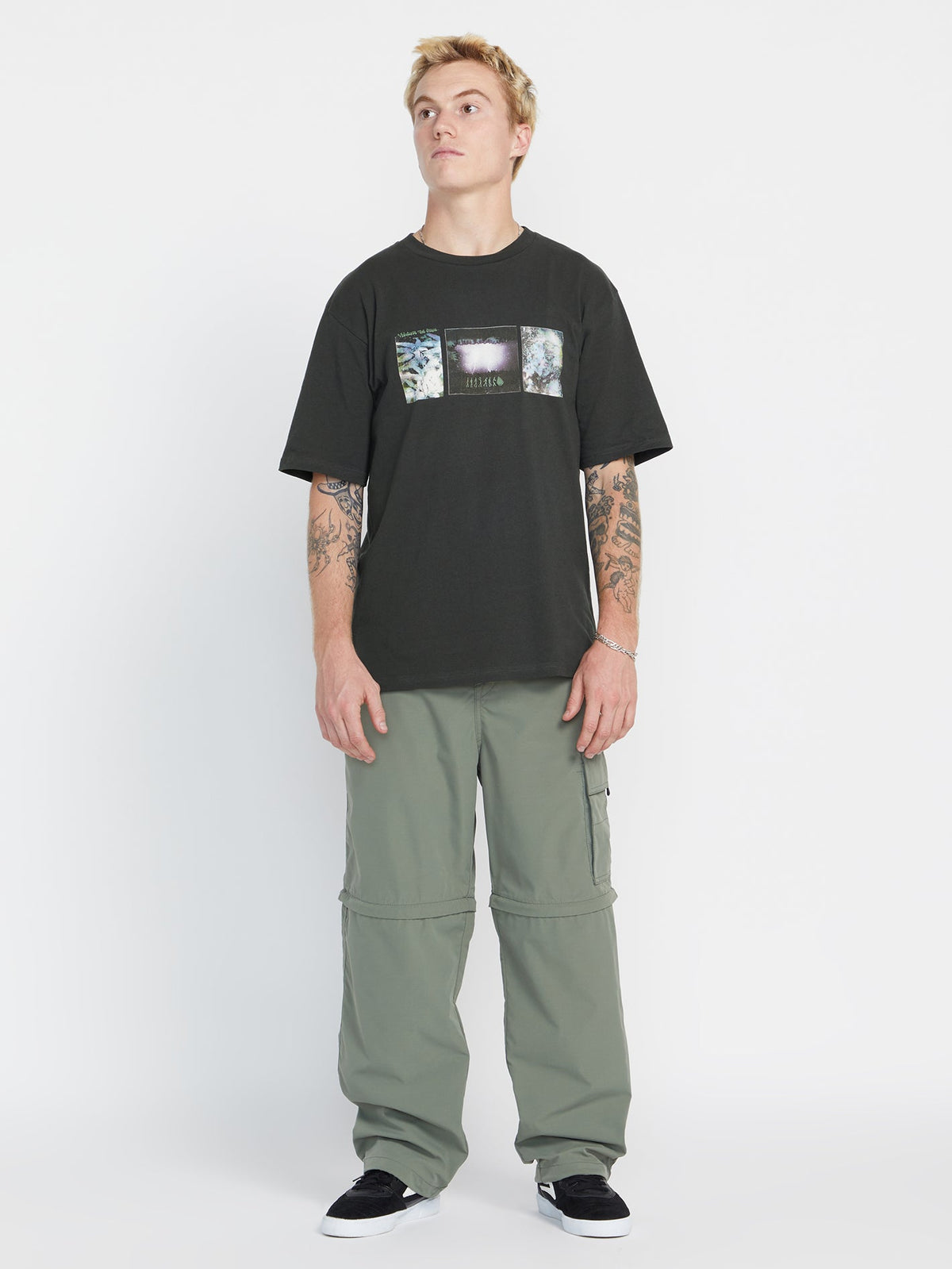 Volcom Skate Vitals Simon Bannerot Short Sleeve Tee Stealth