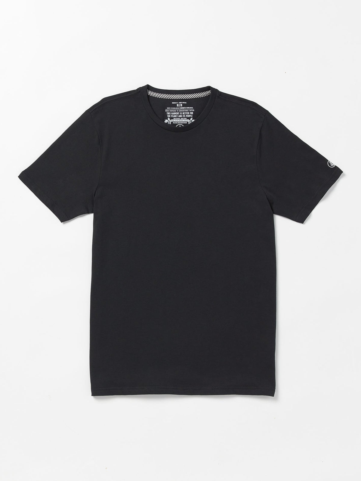 Volcom Solid Short Sleeve Tee Black