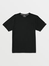 Volcom Solid Short Sleeve Pocket Tee Black