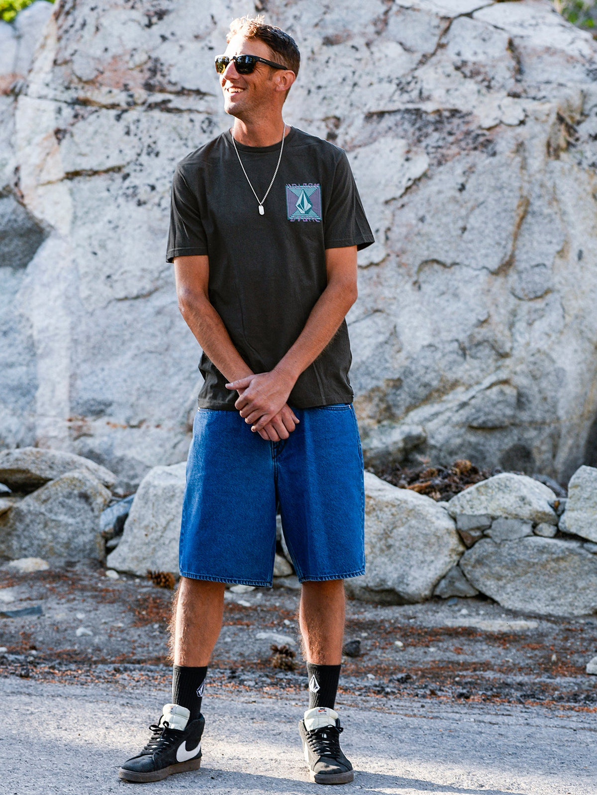 Volcom Coded Short Sleeve Tee Stealth