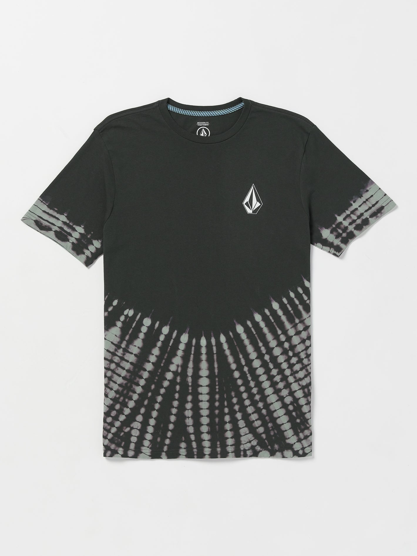 Volcom Iconic Stone Dye Short Sleeve Tee Stealth