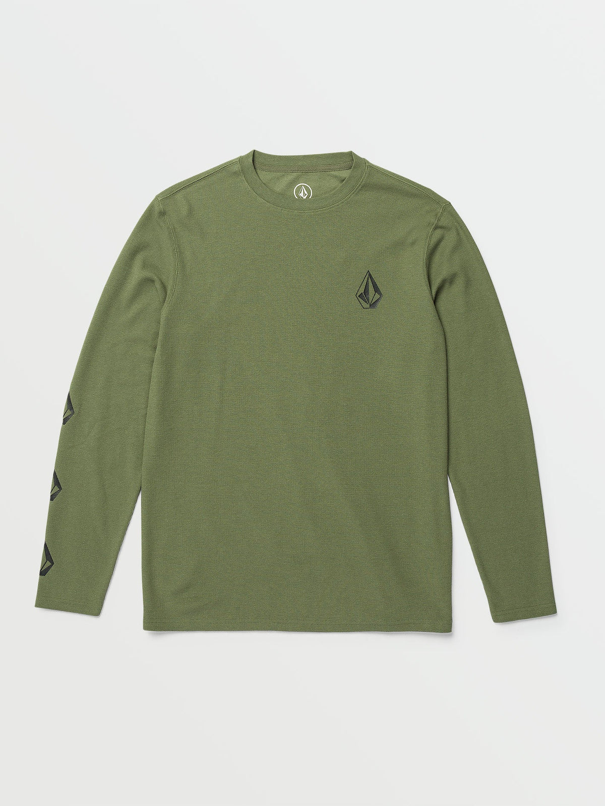 Volcom Nunez Graphic Thermal Shirt Squadron Green