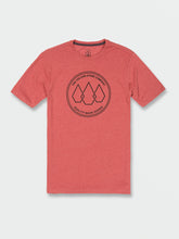 Volcom Stone Link Short Sleeve Tee Cherrywood Heather