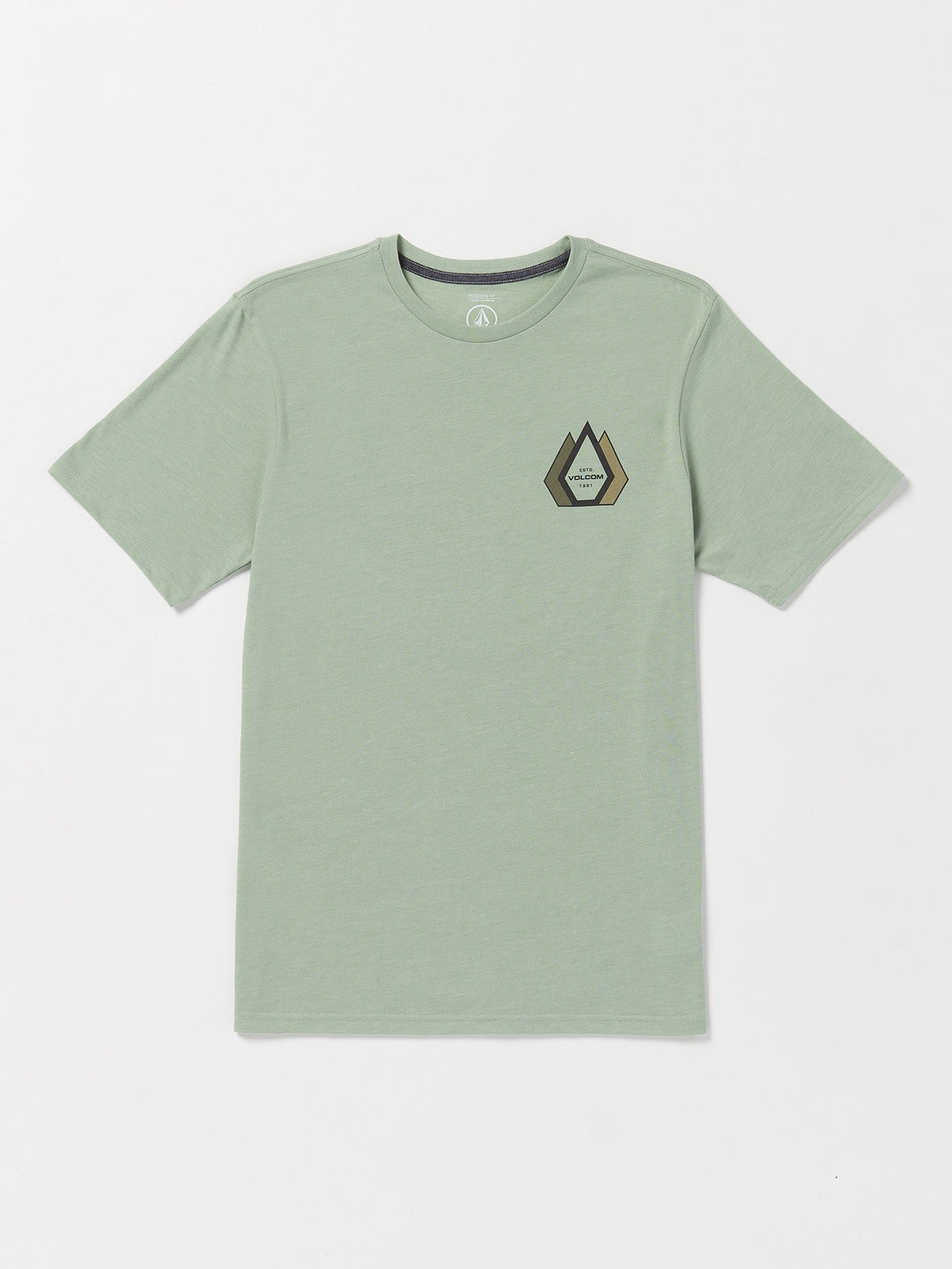 Volcom Link Fill Short Sleeve Tee Slate Heather