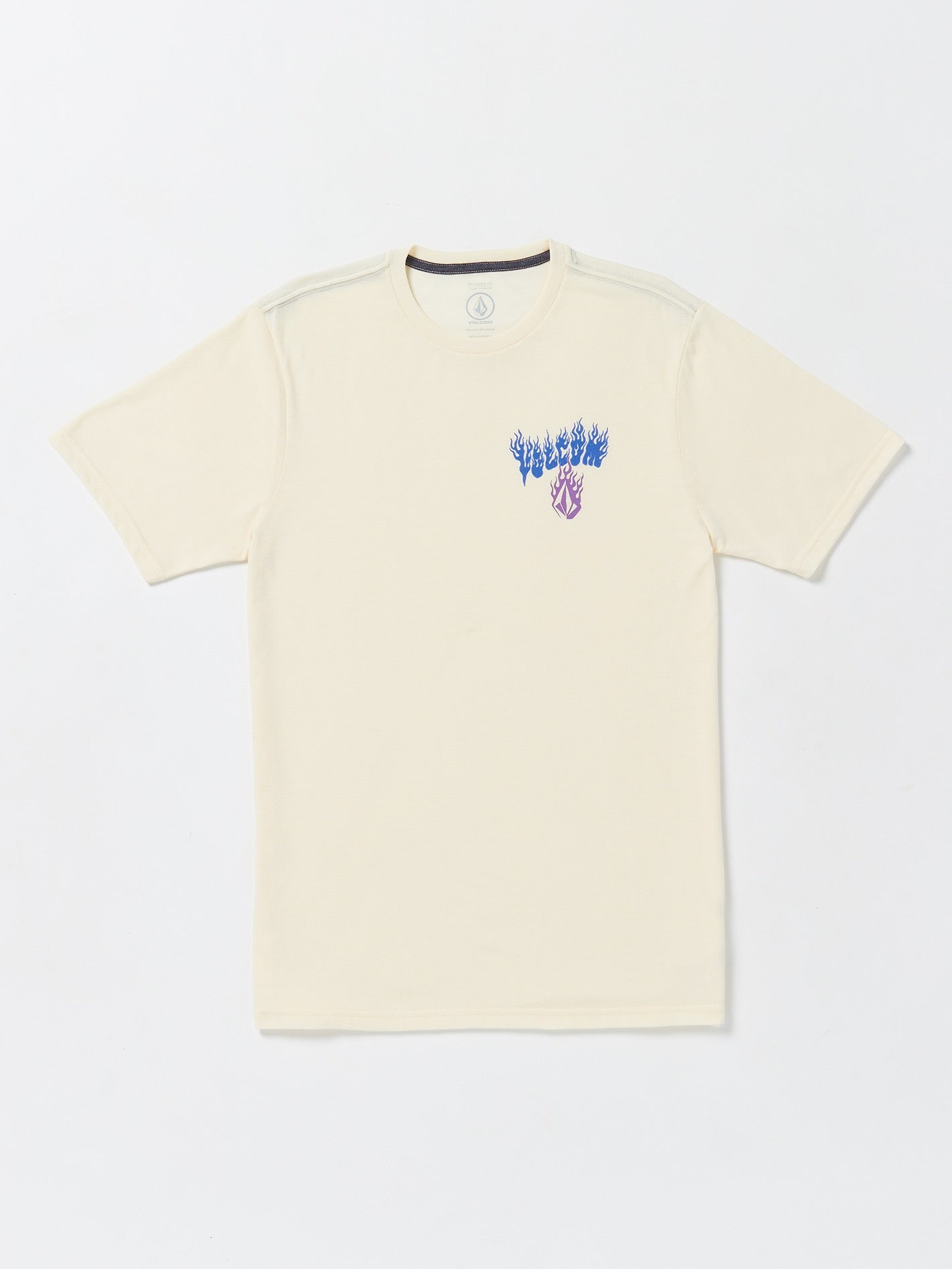 Volcom After Burner Short Sleeve Tee Off White Heather