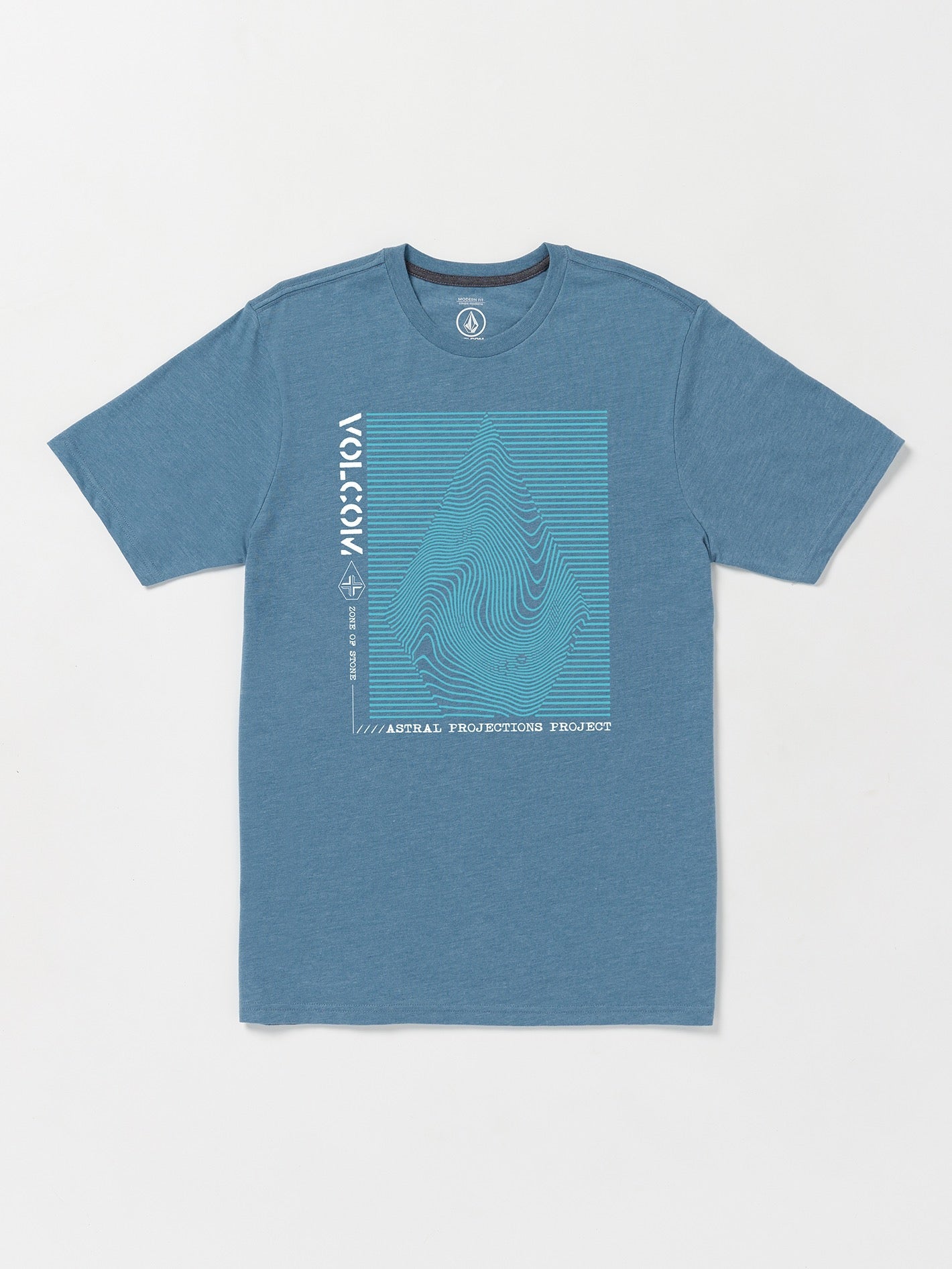 Volcom Astral Short Sleeve Tee Indigo Ridge Heather