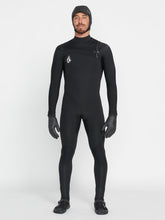 Volcom Modulator 4/3mm Chest Zip Fullsuit Black