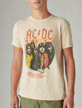 Lucky Brand Acdc Highway To Hell Tee Sheer Bliss