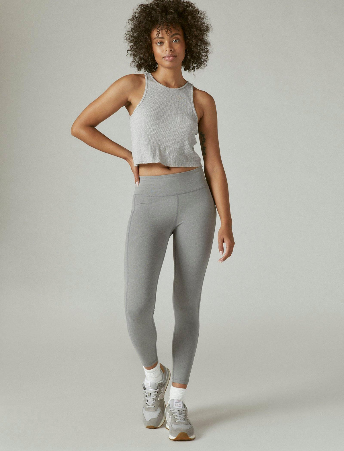 Lucky Brand Air Soft Legging Medium Heather Gray