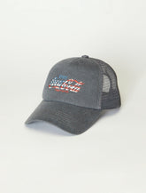 Lucky Brand Americana Coca Cola Trucker Hat Grey