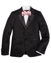 Brooks Brothers Boys Prep One-Button Tuxedo Jacket Black