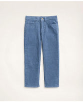 Brooks Brothers Boys Five-Pocket Stretch Corduroy Pants Indigo