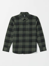 Volcom Caden Plaid Flannel Black