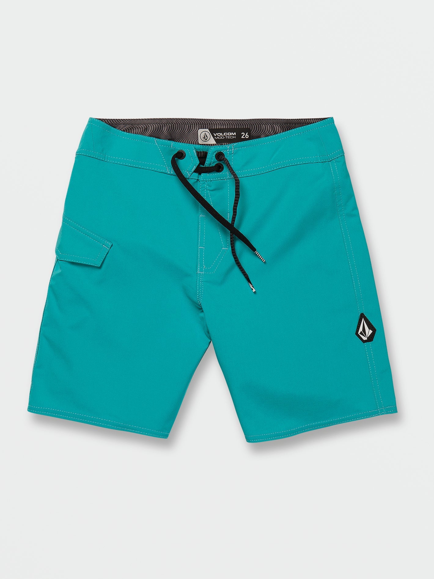 Volcom Lido Solid Mod-Tech Trunks Electric Blue