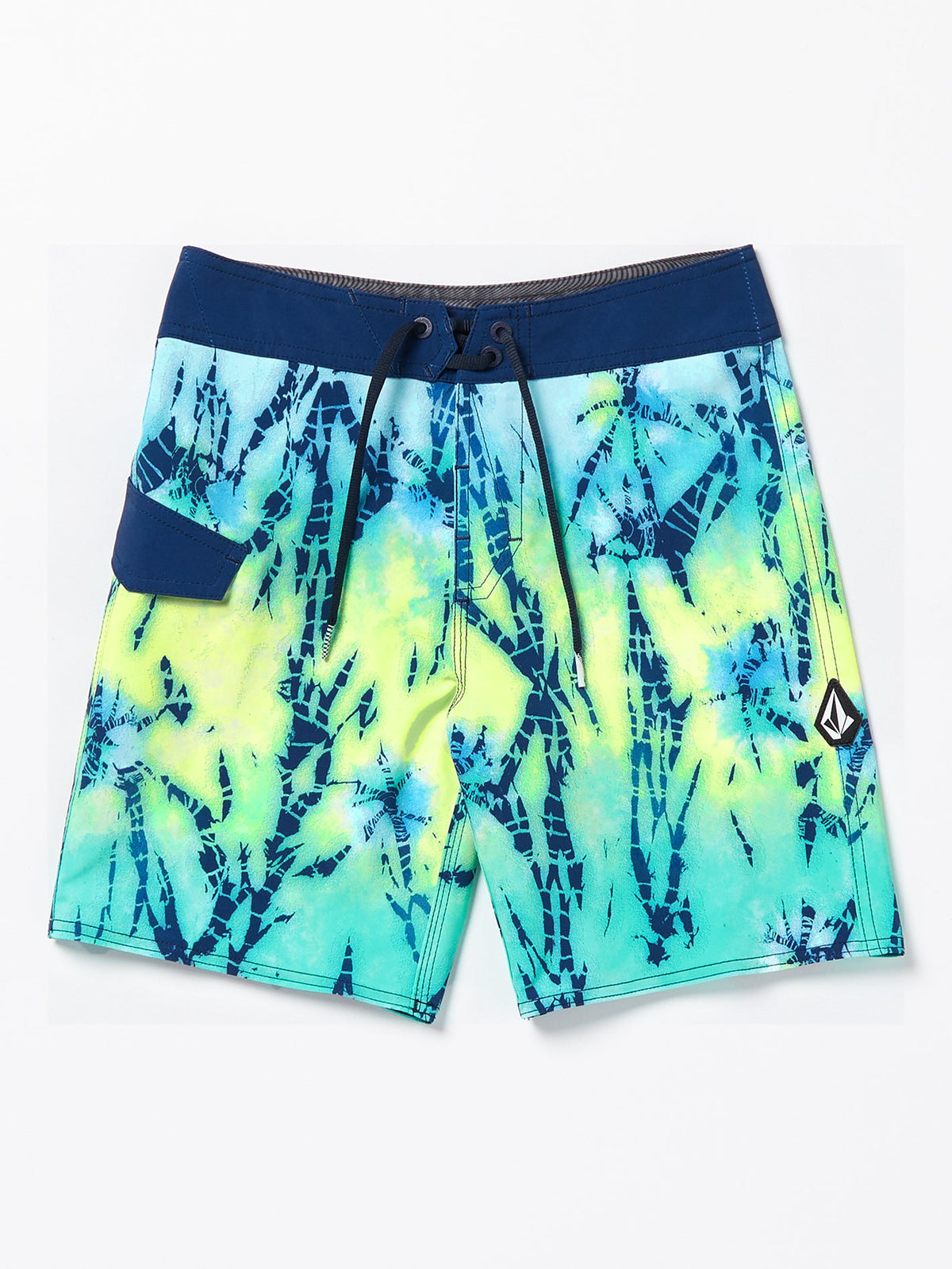 Volcom Batik Mod-Tech Trunks Misty Blue