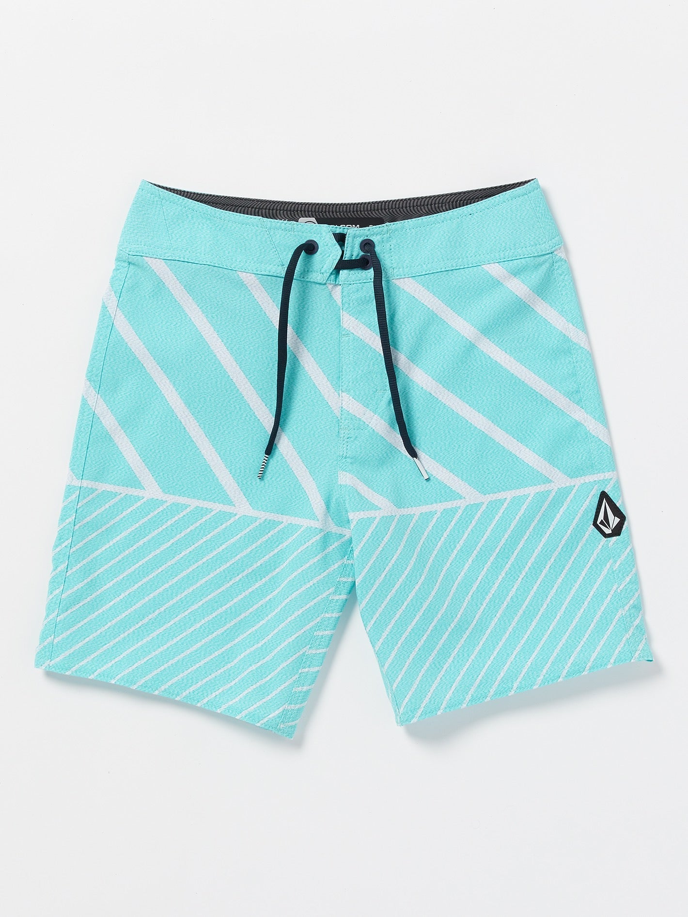 Volcom Quarta Static BoardBoys Shorts (Age 8-14) Neon Blue