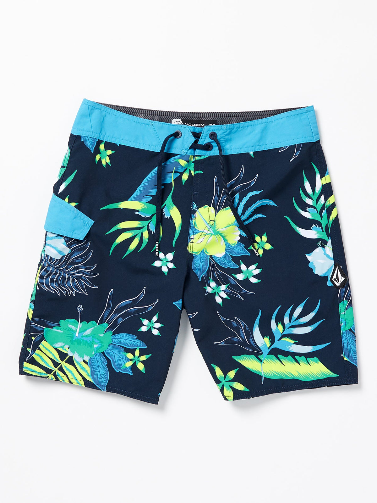 Volcom Sunriser Floral Mod-Tech Trunks Navy