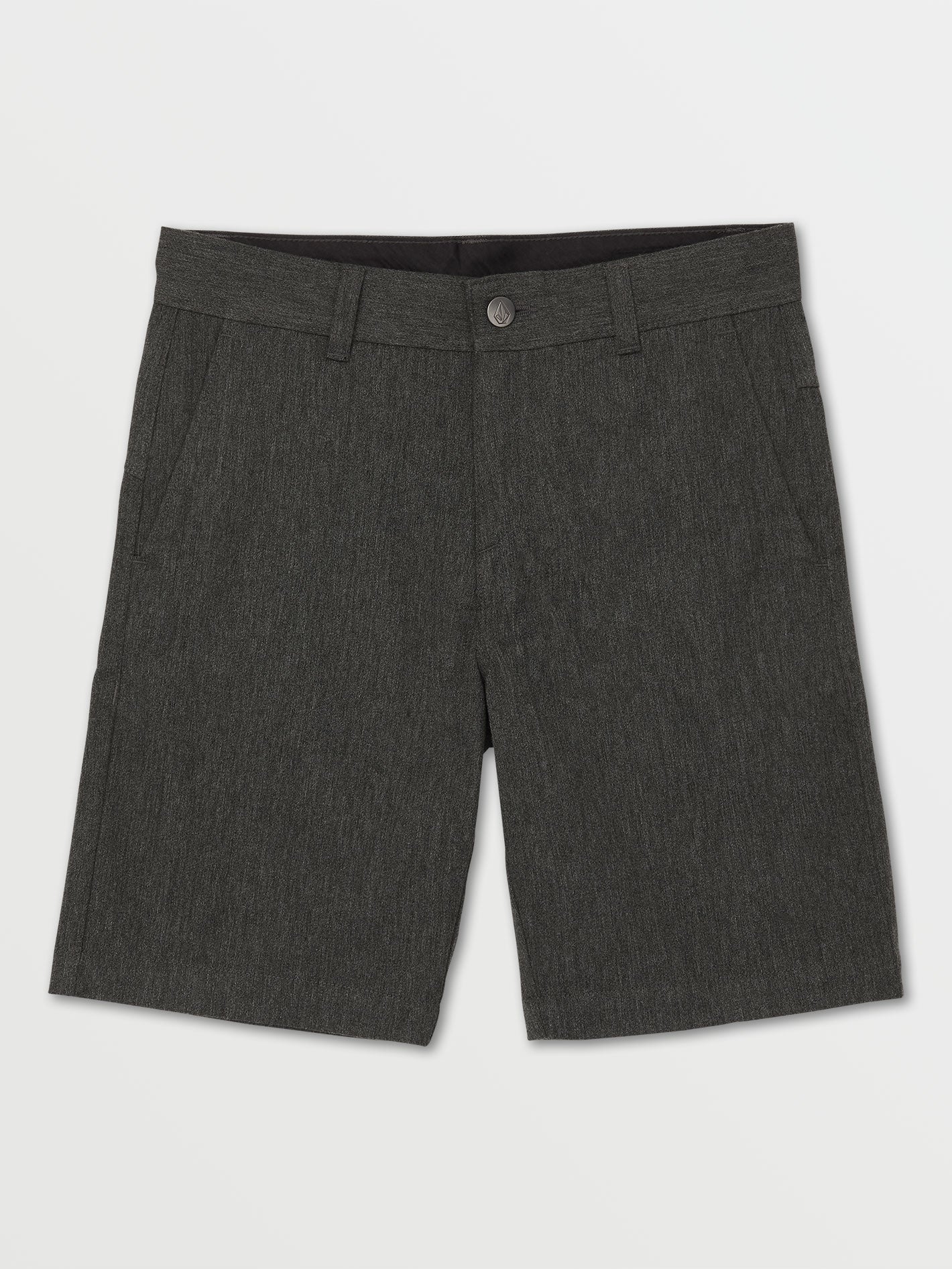 Volcom V Monty Boys Shorts (Age 8-14) Charcoal Heather