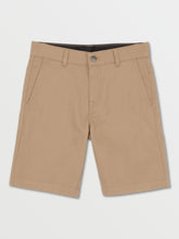 Volcom V Monty Boys Shorts (Age 8-14) Khaki