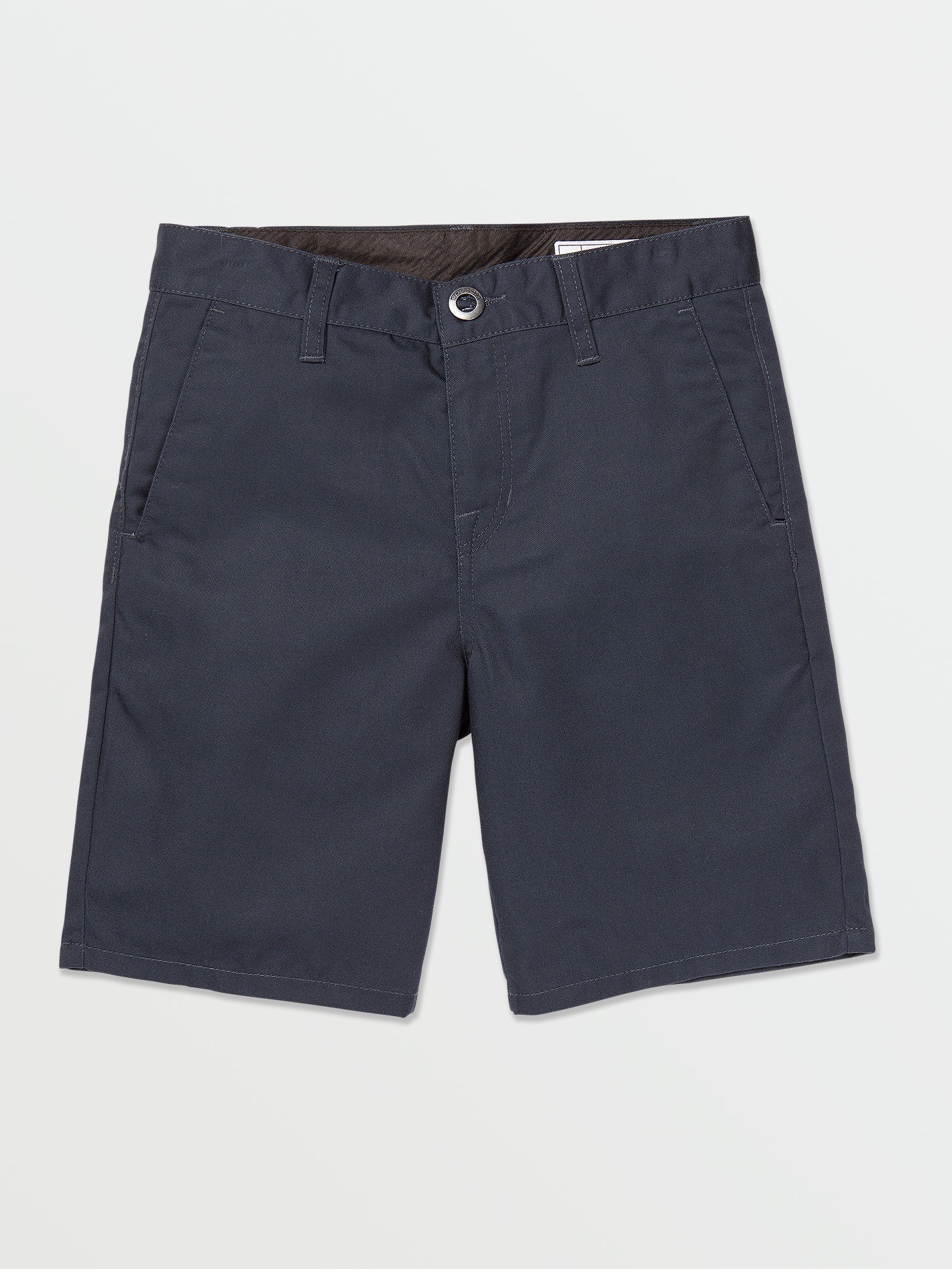 Volcom Frickin Chino Boys Shorts (Age 8-14) Dark Navy