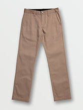 Volcom Vmonty Boys Pants (Age 8-14) Khaki