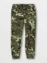 Volcom Frickin Slim Jogger Boys Pants (Age 8-14) Army