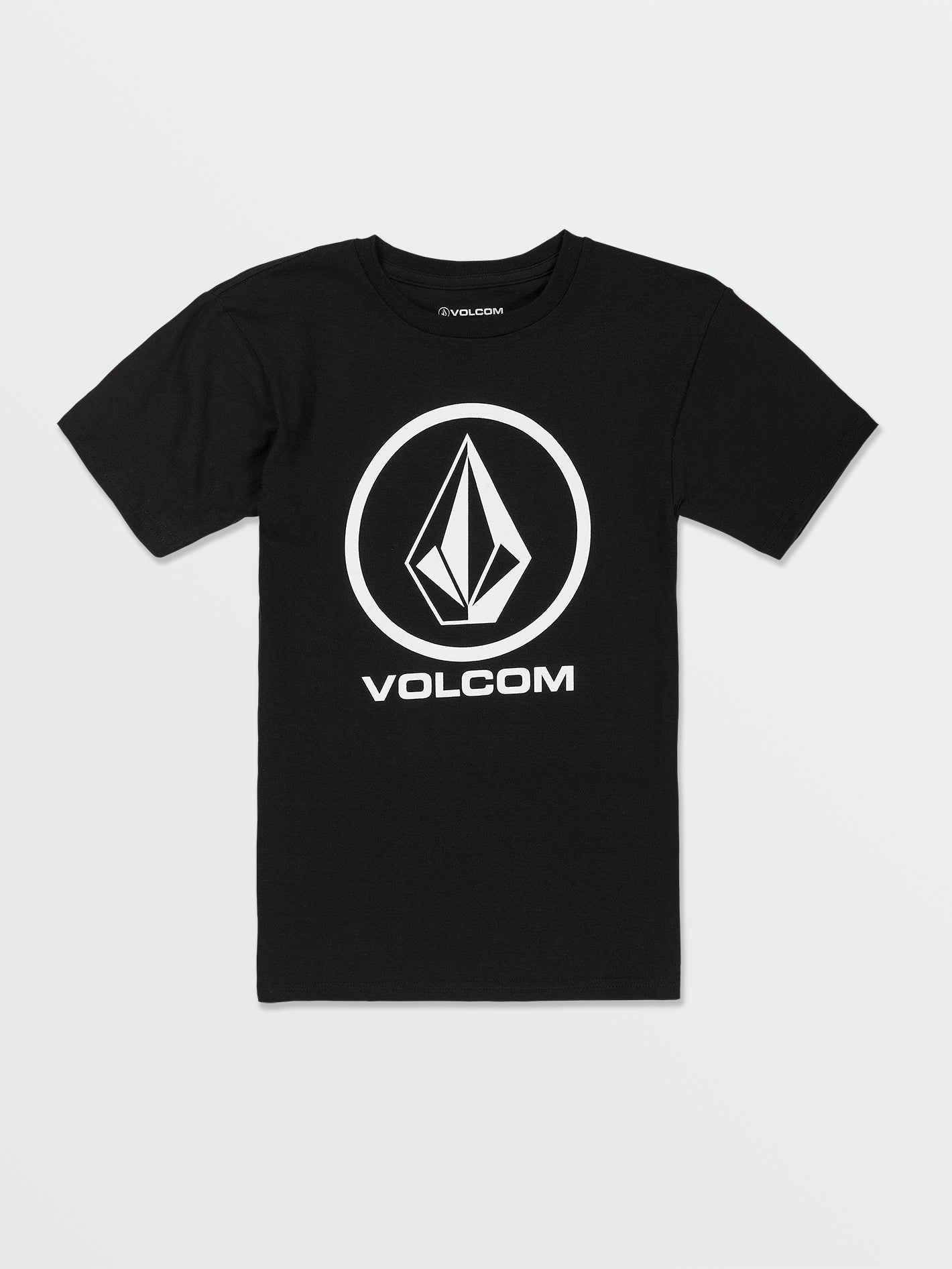 Volcom Crisp Stone Short Sleeve Tee Black