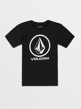 Volcom Crisp Stone Short Sleeve Tee Black