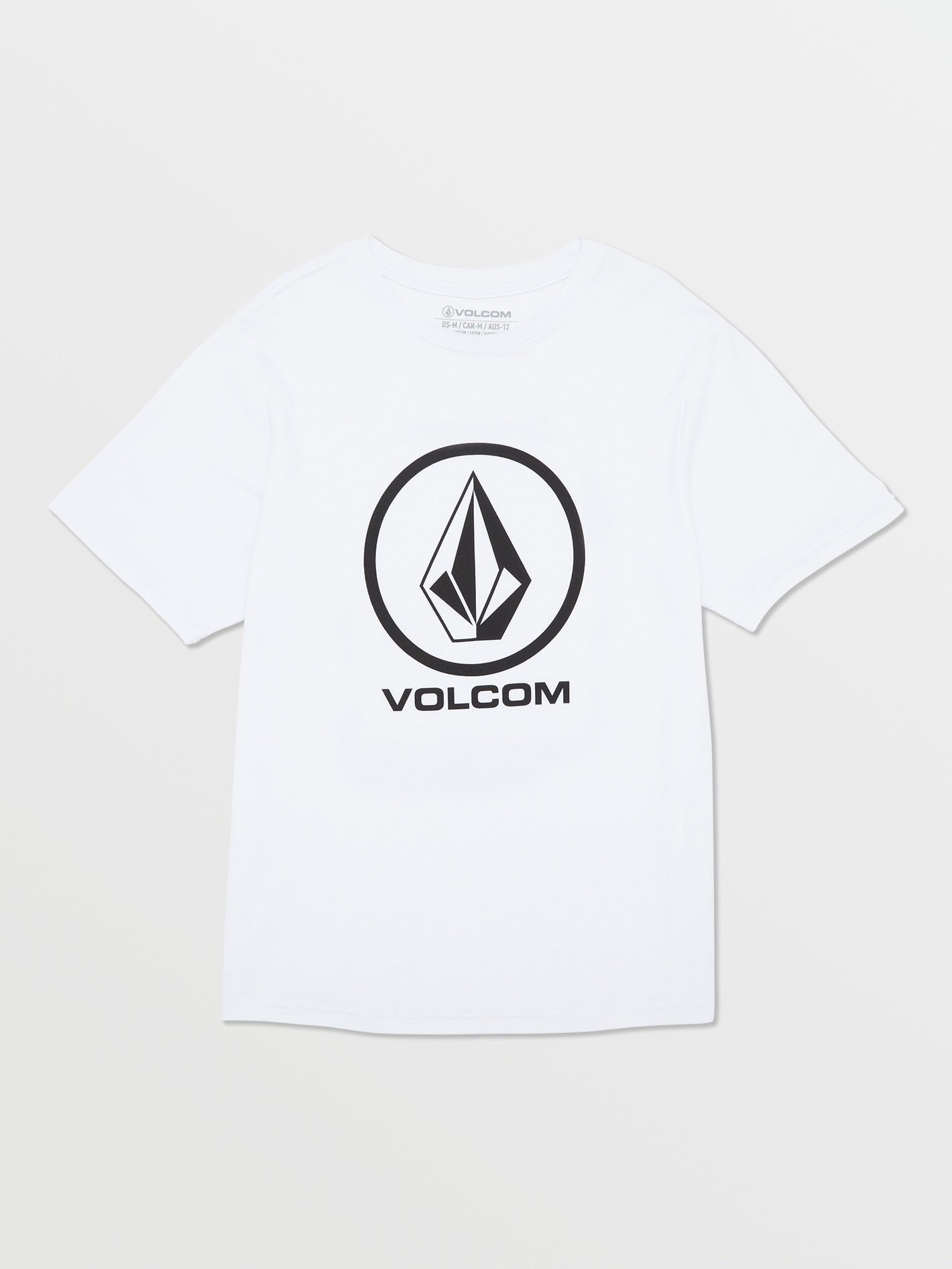 Volcom Crisp Stone Short Sleeve Tee White