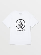 Volcom Crisp Stone Short Sleeve Tee White