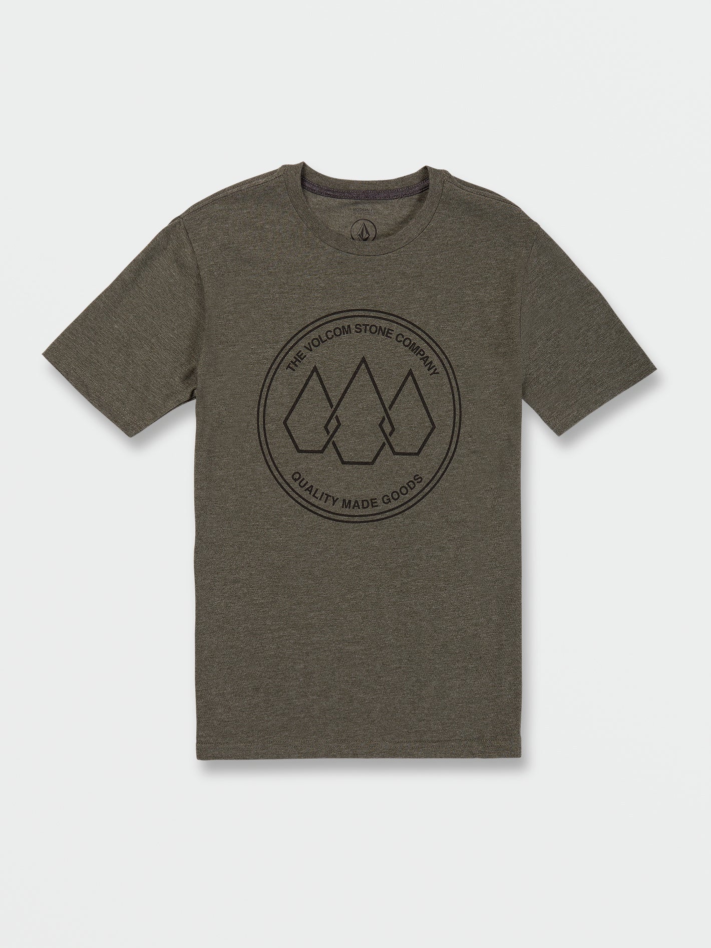 Volcom Stone Link Short Sleeve Tee Martini Olive