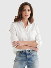 Lucky Brand Classic One Pocket Shirt Lucky White