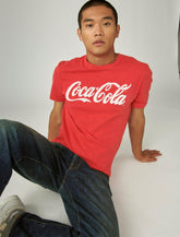 Lucky Brand Coca Cola Logo Graphic Tee True Red