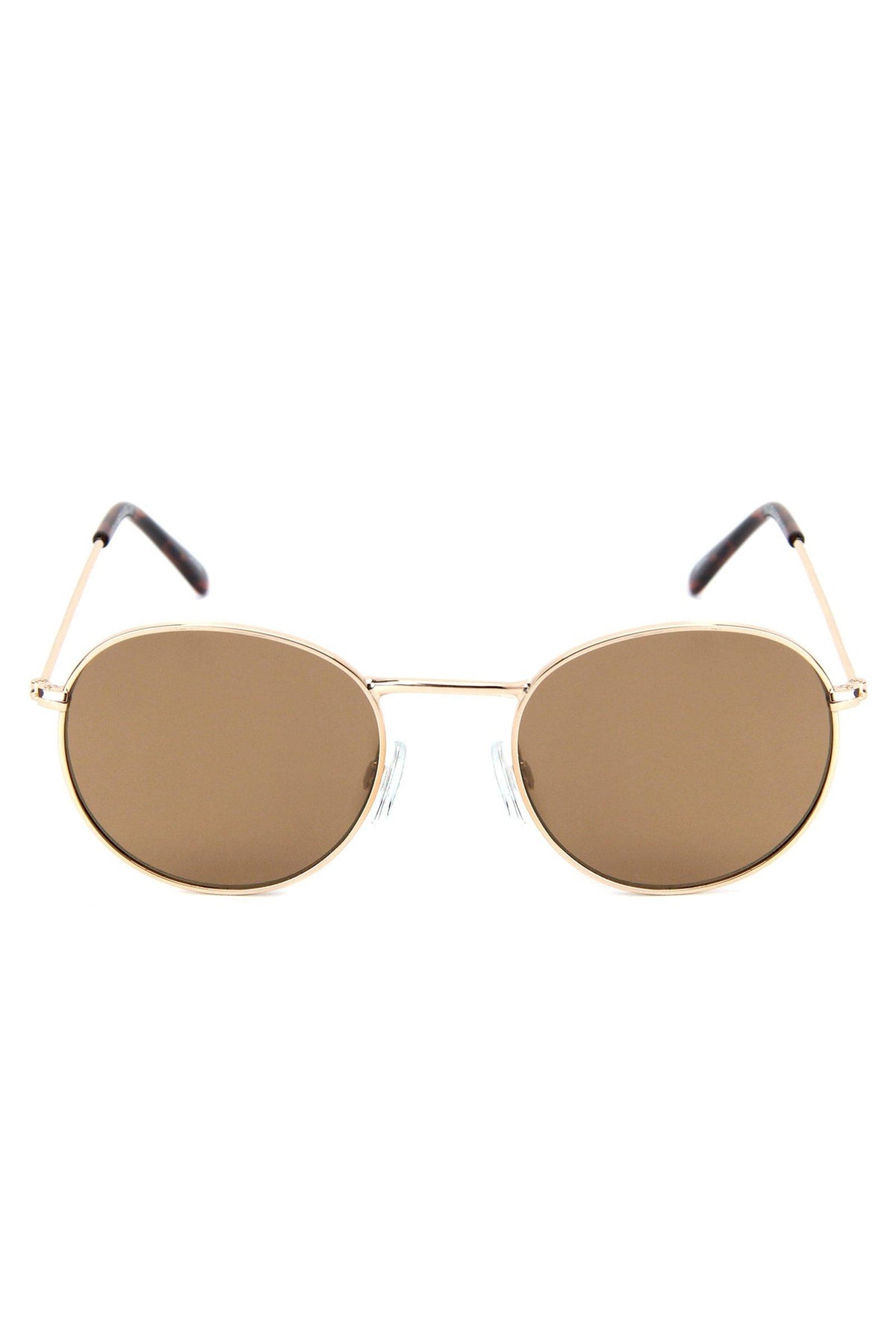 Lucky Brand Colton Wire Sunglasses Gold