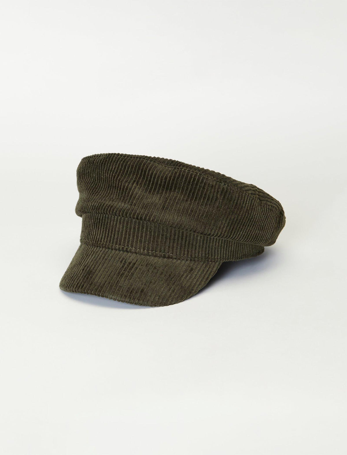 Lucky Brand Corduroy Baker Boy Hat Dusty Olive