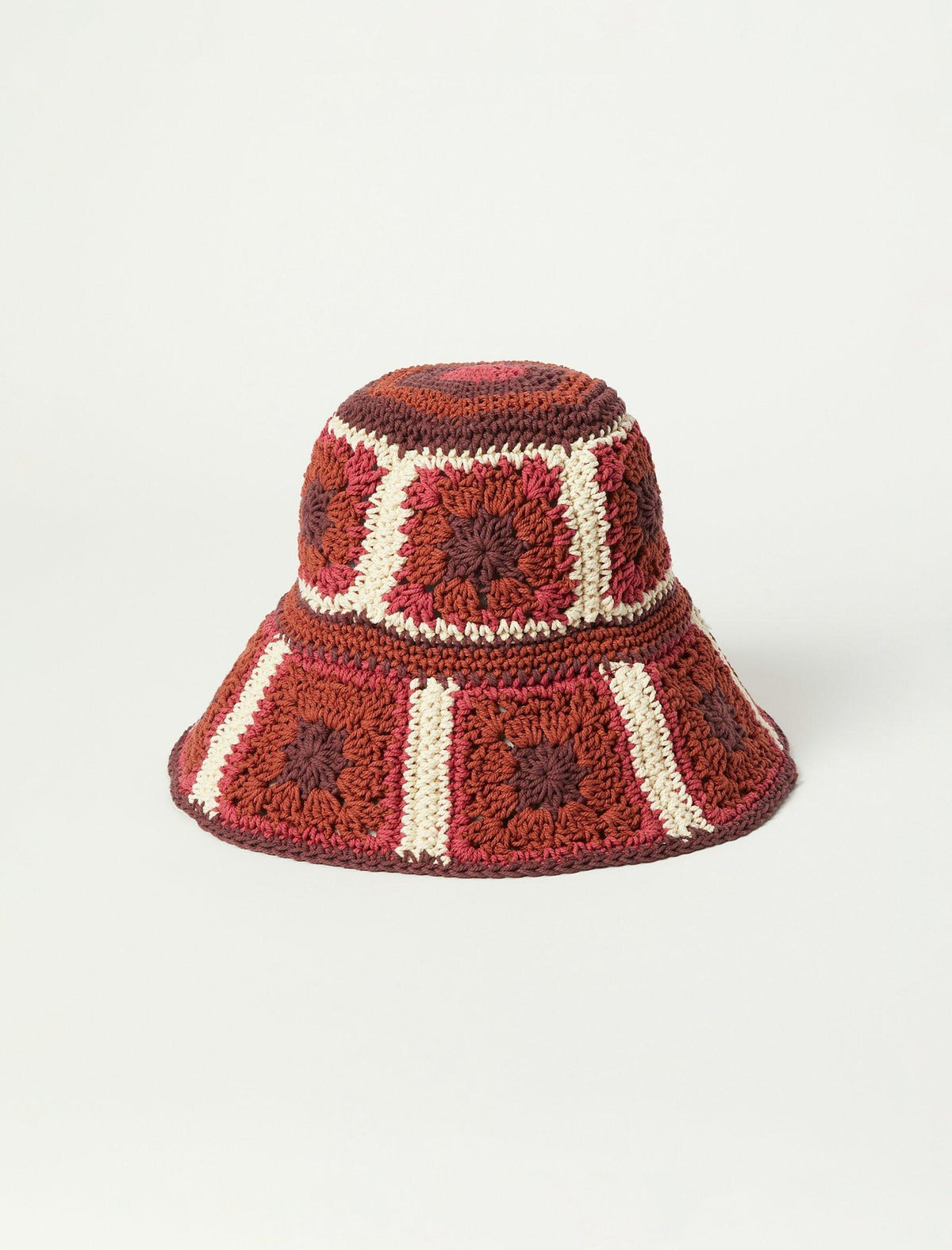 Lucky Brand Crochet Bucket Hat Multi